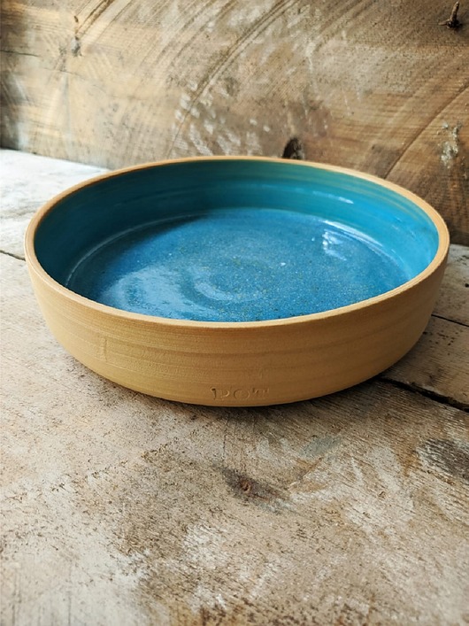 Ceramiczna misa sałatkowa Ocean Blue POTPOTSTUDIO