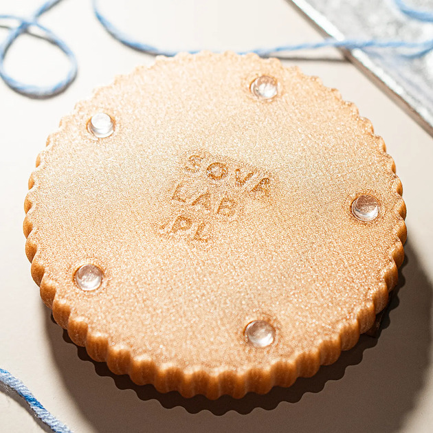 akcesoria różne Składany kołowrotek - stojak na włóczkę  Yarn spinner - SPRKLE ORANGE