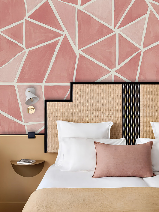 tapety i naklejki ścienne Tapeta - Pastelowa mozaika