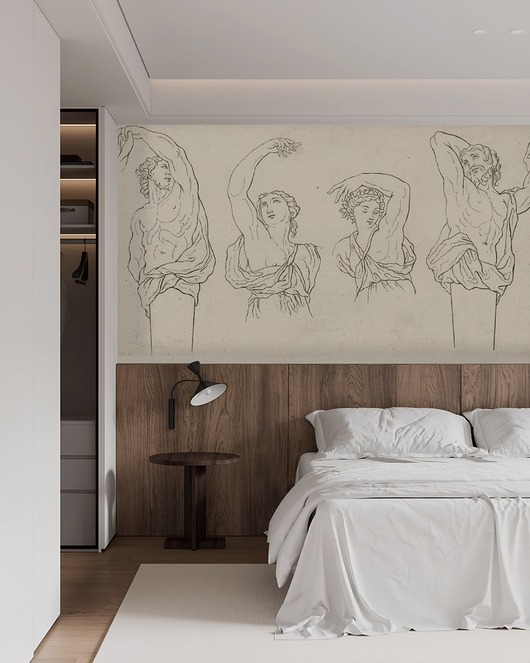 tapety i naklejki ścienne Tapeta - Studium antyczne - Jacques Louis David