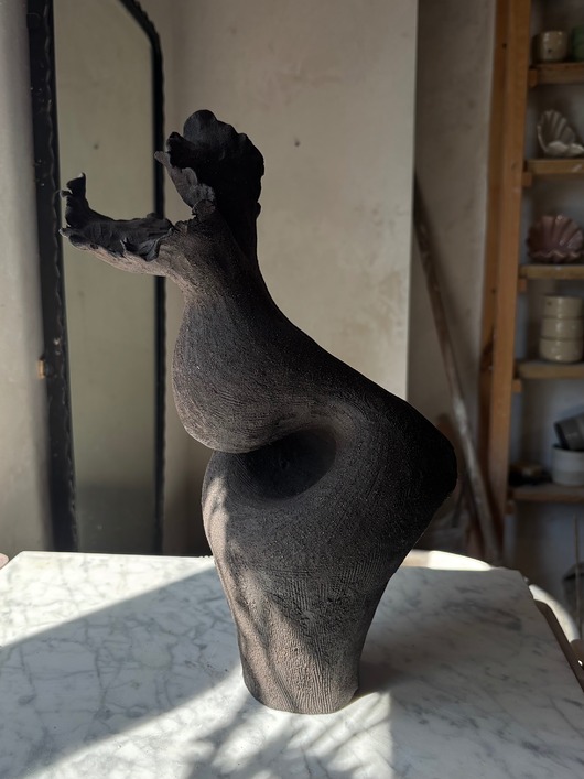 wazony Ceramiczny Duży Wazon Organiczny no 2 z kolekcji Earth