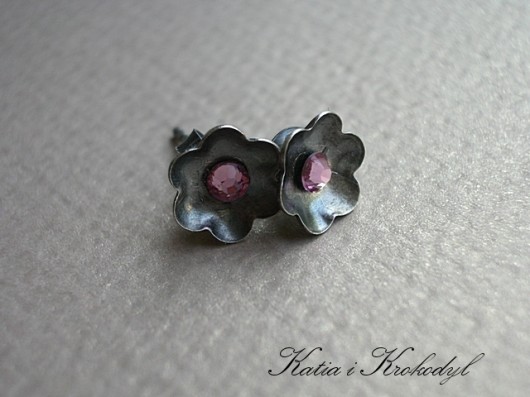Kwiatuszki Vintage Rose Katia i krokodyl