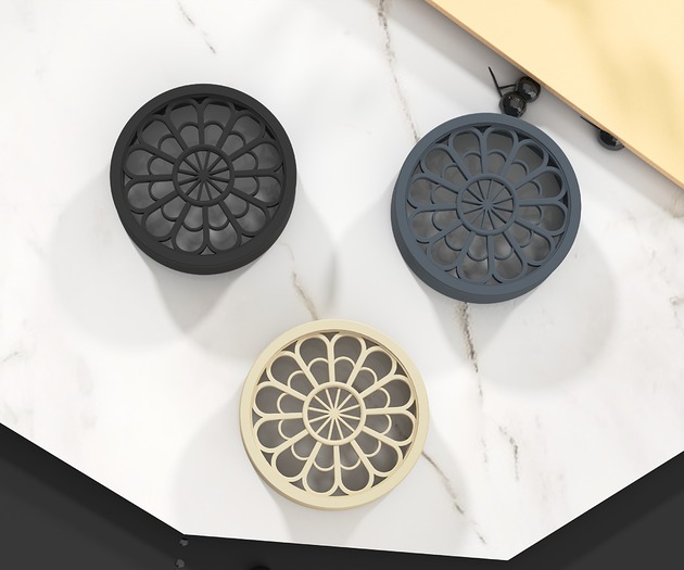 biżuteria różna Tunele do uszu 20-100mm gotycka rozeta  / czarne / 14 kolorów, plugi siodłowe