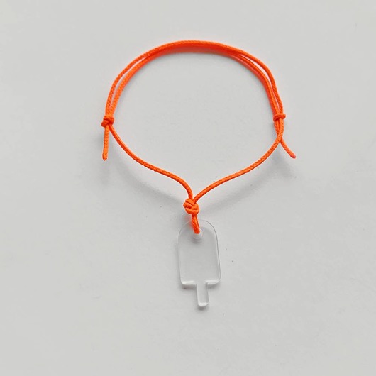 bransoletki na sznurku Lody na patyku bransoletka