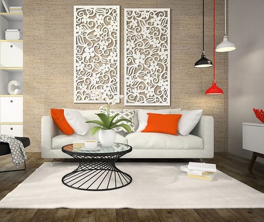 Obraz Drewniany FLORENTYNA 135x62 cm Missing Decor