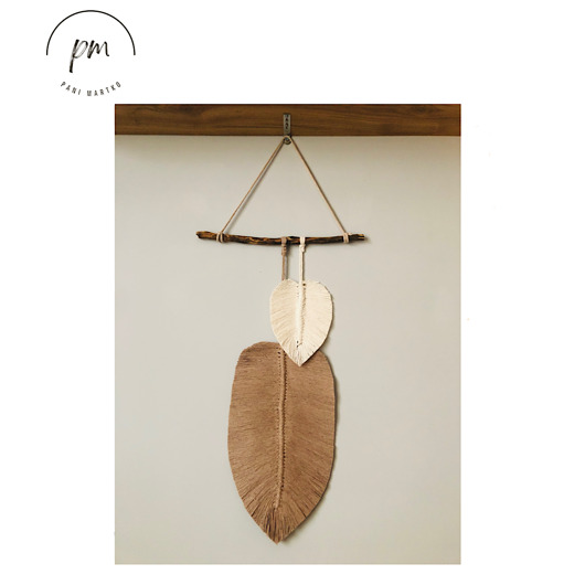 makramy Makrama pióra boho - NA ZAMÓWIENIE