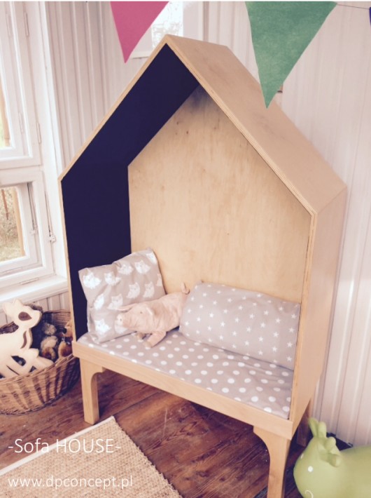 Siedzisko dla dzieci SOFA HOUSE HomeDSGN
