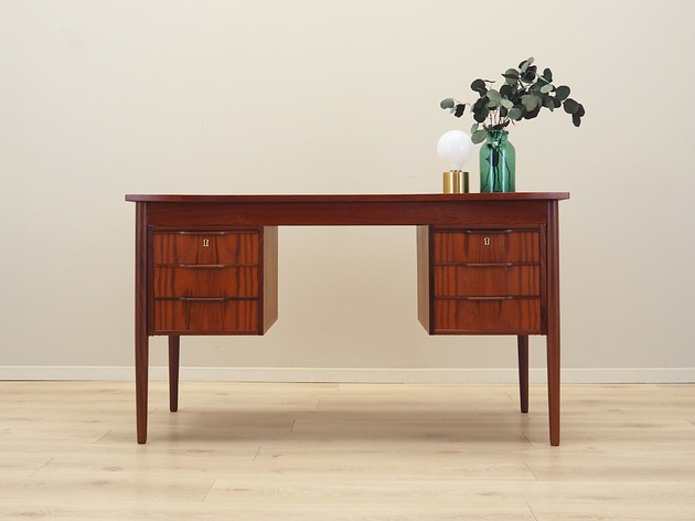 biurka Biurko tekowe, duński design, lata 60, produkcja: Dania