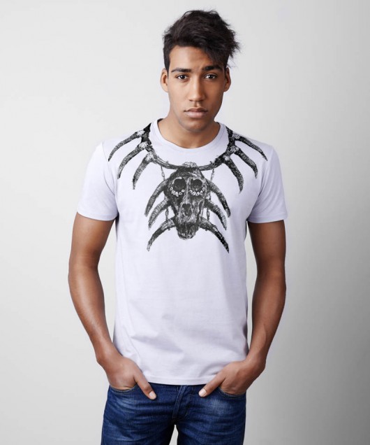 Necklaces gray T-shirt - SELVA  SELVA