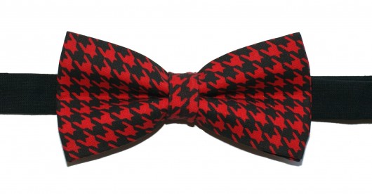 Mucha gotowa bowstyle czerwona pepitka bowstyle