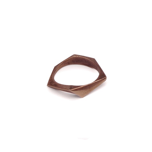 pierścionki - różne ONE EDGE mini / COPPER RING