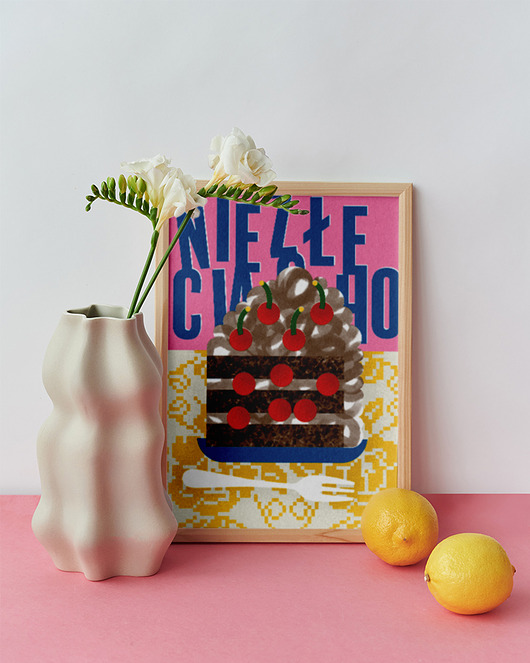 plakaty Plakat Nieźłe Ciacho