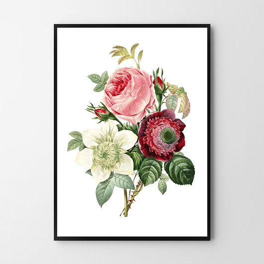 plakaty Plakat Vintage Flowers