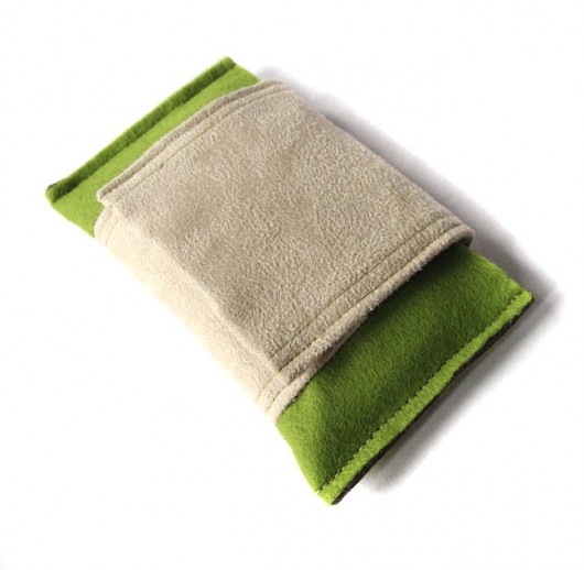etui - green&brown&light beige - elfagado