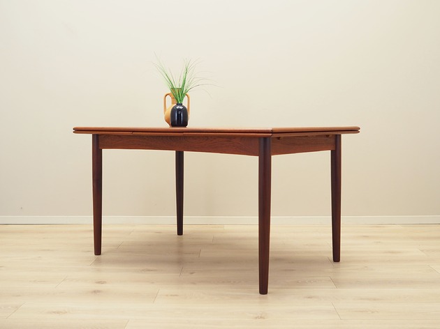 stoły Stół tekowy, duński design, lata 70, produkcja: Dania