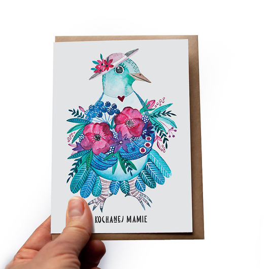 Kartka na Dzień Matki muamua design