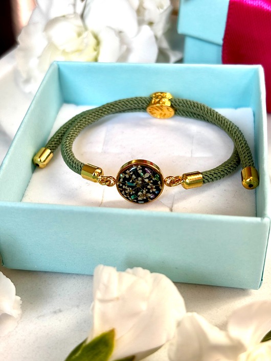 bransoletki na sznurku Bransoletka dzika marchew