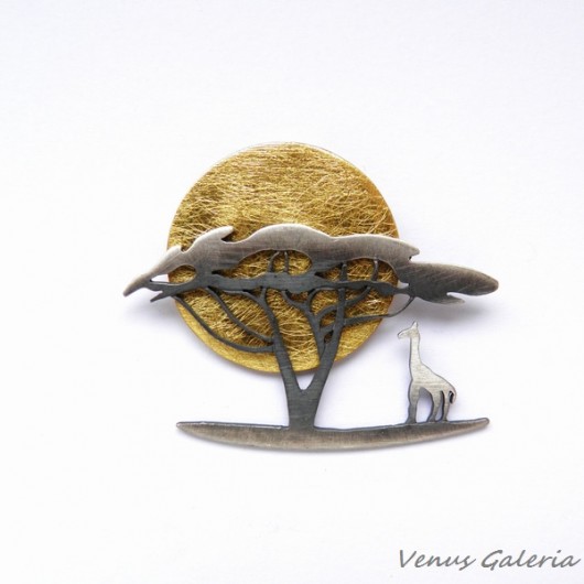 Broszka - Afryka dzika VENUS GALERIA
