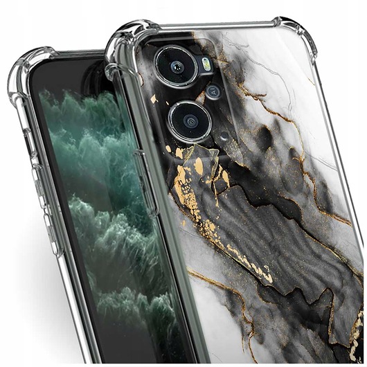etui na telefon Etui do Realme 9i / Oppo A36 A76 A96 ANTI-SHOCK + szkło hartowane