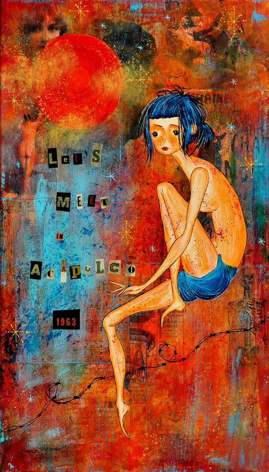 grafiki i ilustracje Matylda postanawia uciec (canvas)