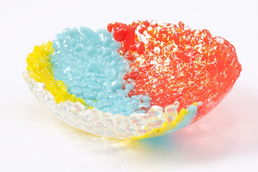 Kolorowa miseczka Fusing Glass