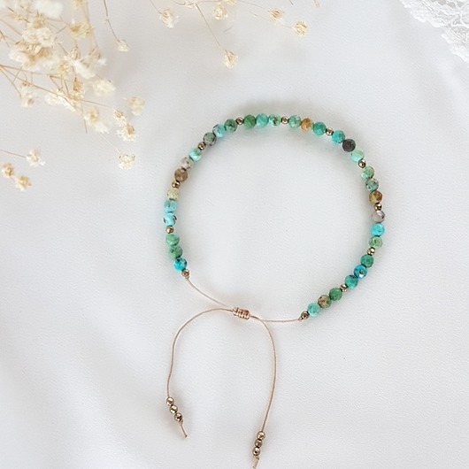 bransoletka turkus LEI handmade 