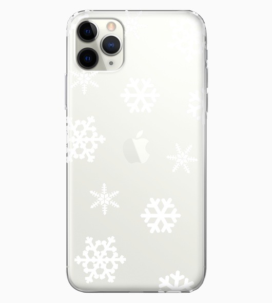 etui na telefon iPhone  CLEAR etui case guma  - SW311