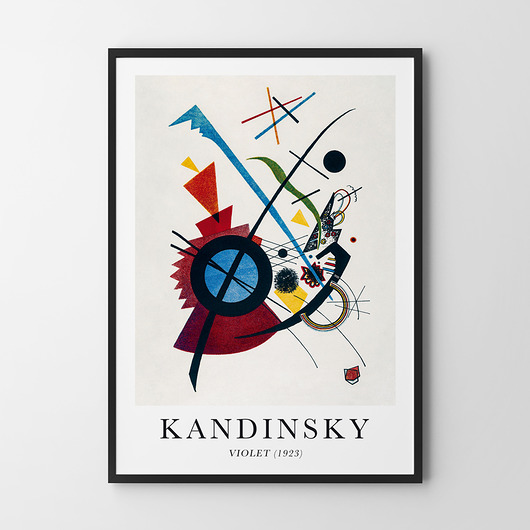 plakaty Plakat Kandinsky Violet