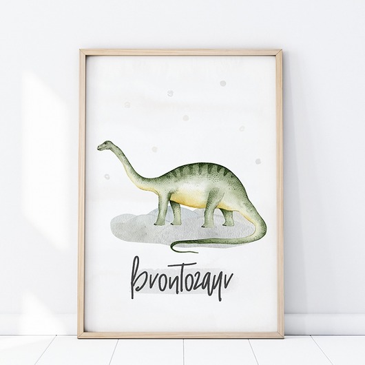 PLAKAT BRONTOZAUR P281 Yoko Design