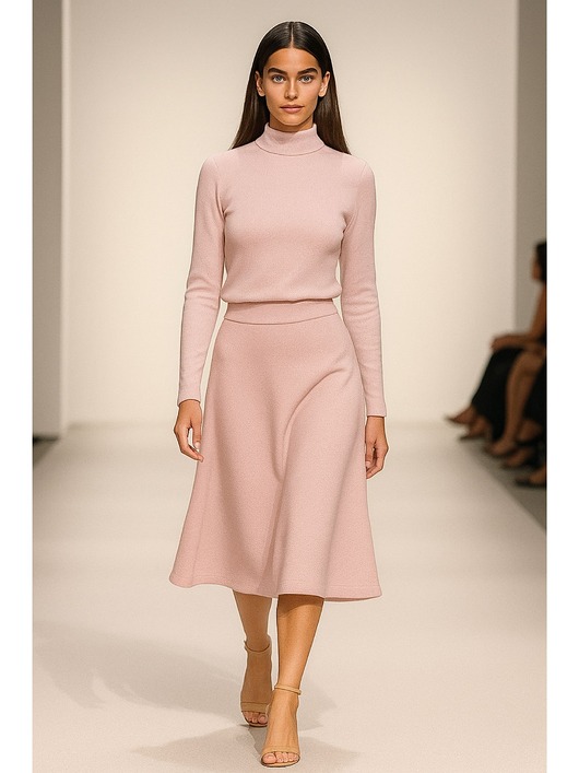 topy damskie Bluzka pudrowy róż YY500107