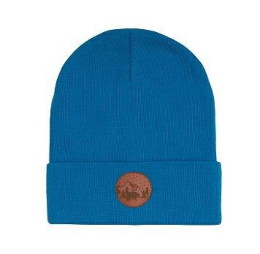 Czapka Beanie Bawełna Niebieska 70453D KABAK