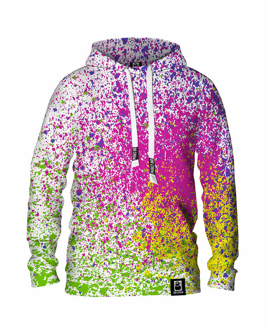 bluza z kapturem damska Damska Bluza z kapturem DR.CROW Splatter