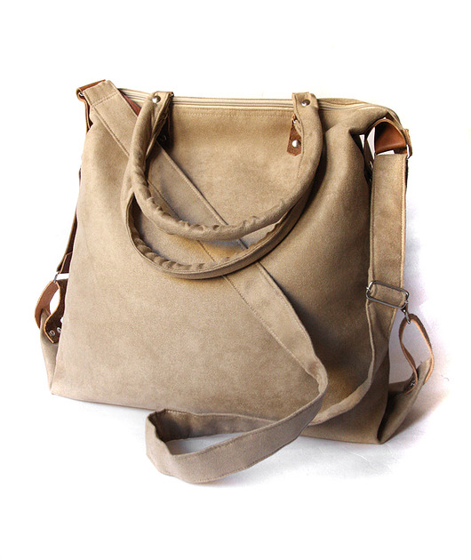 torba - camel beige&leather xxl- zamówienie elfagado