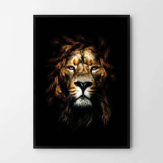 plakaty Plakat Lew