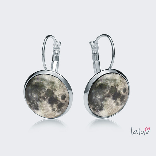Kolczyki wiszące MOON laluv