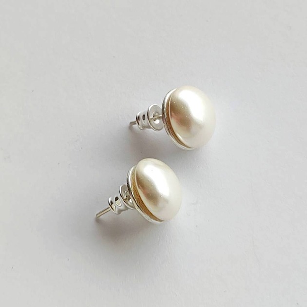 kolczyki z kamieniami Kolczyki OKRĄG