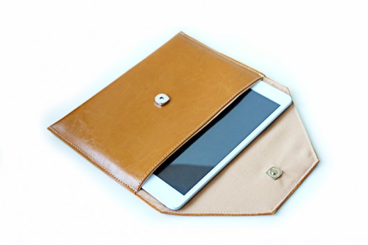 Camel envelope & Etui Ipad Mini Pansy