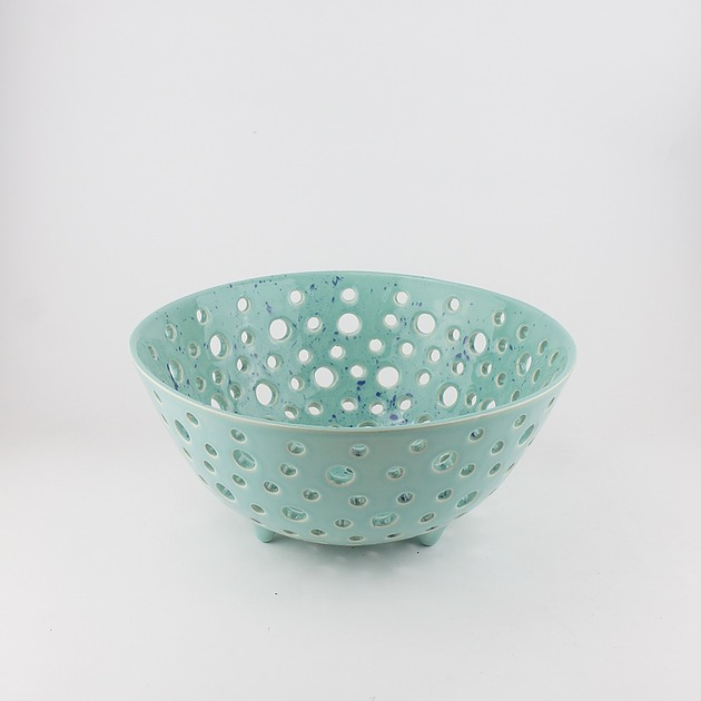 miski i misy Ceramiczny durszlak na owoce duży