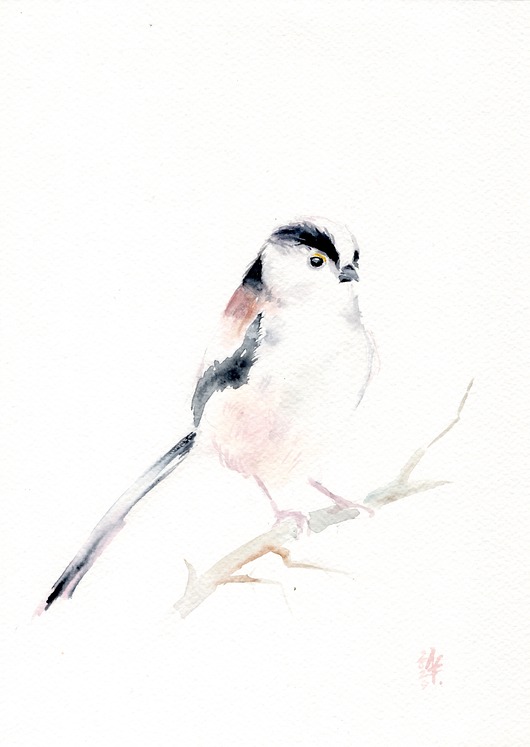 obrazy Oryginalna akwarela. Raniuszek