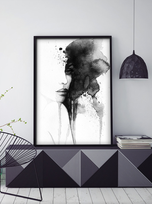 Plakat  - Kobieta - 50 x 70 Dekoracje PATKA Patrycja Kita