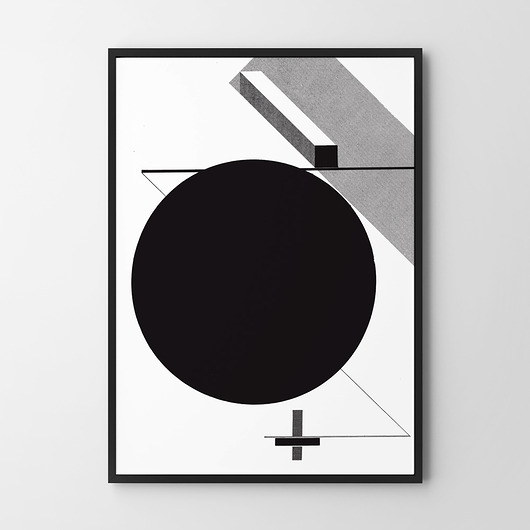 plakaty Plakat Black Circle