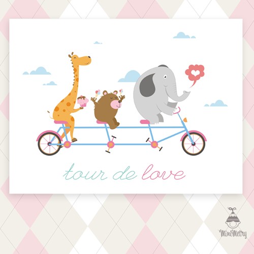 Tour de love  A3 MINIMETRY