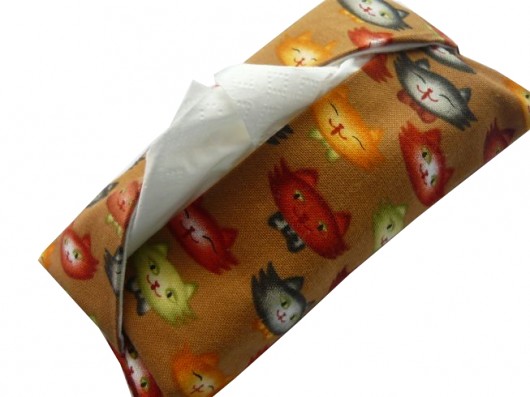 Kocie buźki... -etui na chusteczki Gazynia