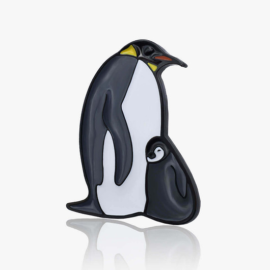 przypinki Pins "Pingwinki"