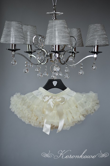 TUTU PETTISKIRT ecru 2-4 lat KAMA SOLARSKA