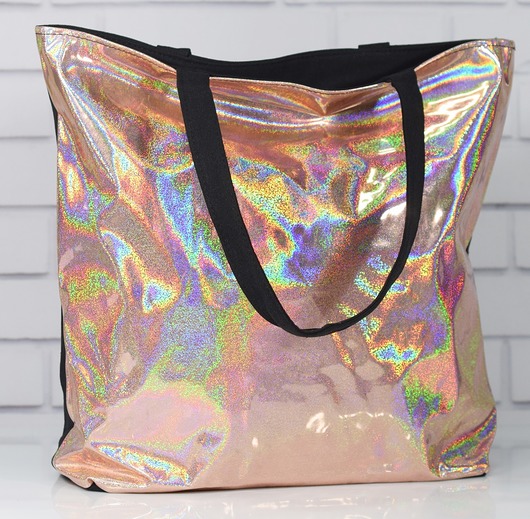 TORBA holograficzna damska MIEJSKA unicorn T estilo
