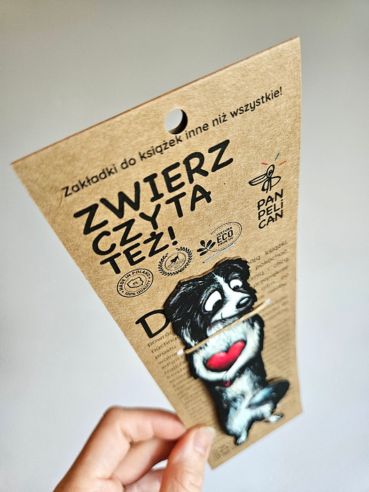 zakładki do książek Zakładka do ksiązki Owczarek Molo*