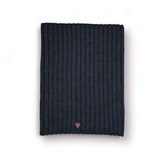 szaliki dziecięce Komin merino w prążki Soft Snood - antracyt