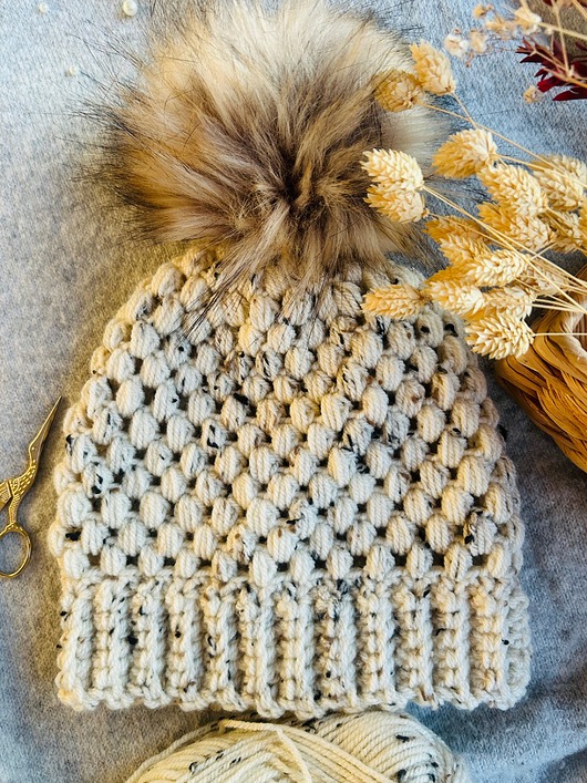 czapki damskie Czapka na szydełku