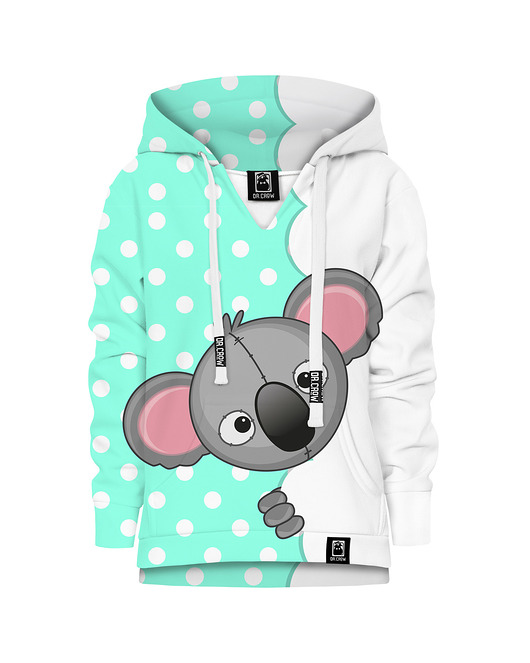 bluzy dla dziewczynki Bluza Dziewczynka DR.CROW Coala